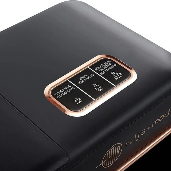 Karaca Hatır Plus Mod 5 in 1 Essential Kahve Makinesi Black Copper - 2