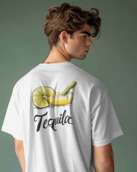 Minimalist  Tequila  Tişört - 2