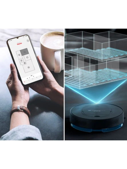 Tefal RG9075 X-Plorer Serie 130 AI Evcil Hayvan Dostu ve Akıllı Robot Süpürge Siyah - 2