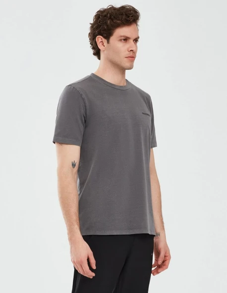 Skechers Organic Coll. M Short Sleeve T-shirt S241166 Erkek Tişort - Resim 2