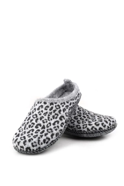 Gezer 15525 Kadın Keçe Kumaş Sessiz Taban Ev-Halı Terliği - Resim 8