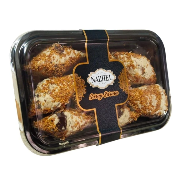 NAZHEL Saray Sarma Çikolata Dolgulu Tahin Helvası 450 gr - 2
