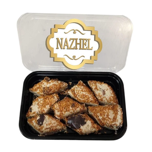 NAZHEL Saray Sarma Çikolata Dolgulu Tahin Helvası 450 gr