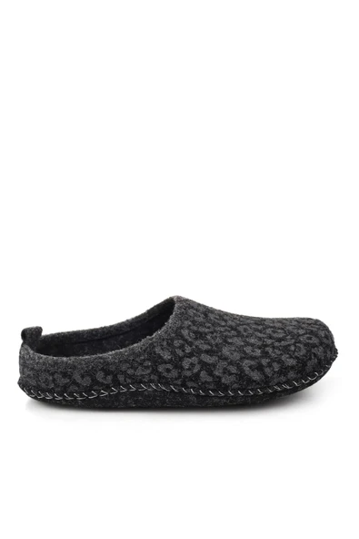 Gezer 15525 Kadın Keçe Kumaş Sessiz Taban Ev-Halı Terliği - Resim 6