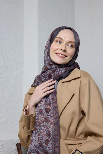 80 x 180 -Pamuk Nubuk Şal -04914 - Resim 5