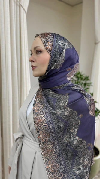 75 x 180 - İdol İpek Şal-5006-04913 - Resim 2