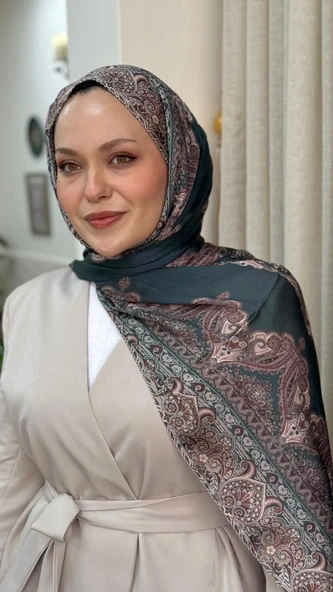 75 x 180 - İdol İpek Şal-5006-04913 - Resim 10