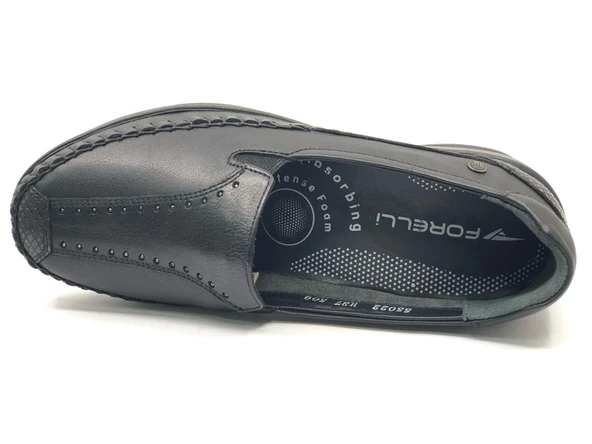 Forelli Lına Hakiki Deri Ortopedik Comfort Kadın Casual Ayakkabı - Resim 7