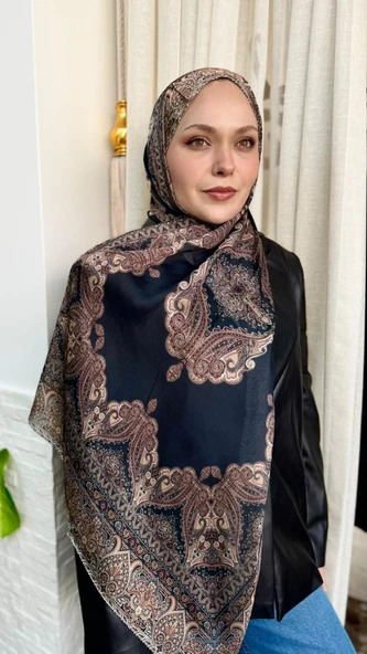 75 x 180 - İdol İpek Şal-5006-04913 - Resim 6