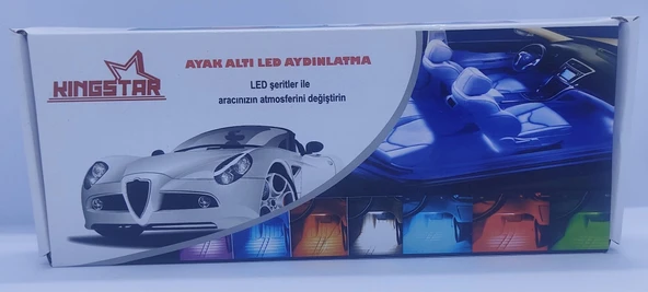 KINGSTAR AYAK ALTI LED AYDINLATMA 12 LED