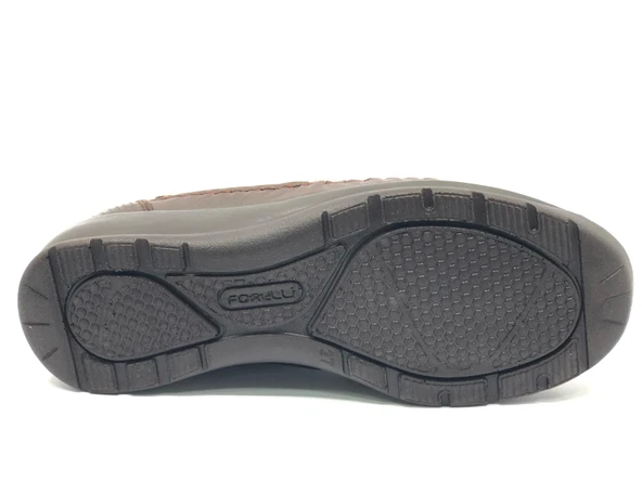 Forelli Lına Hakiki Deri Ortopedik Comfort Kadın Casual Ayakkabı - Resim 3