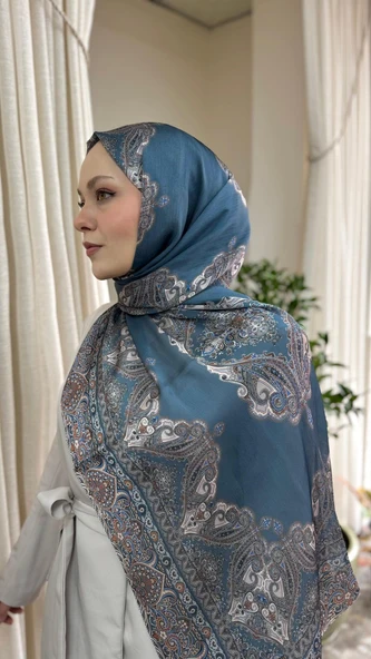 75 x 180 - İdol İpek Şal-5006-04913 - Resim 9