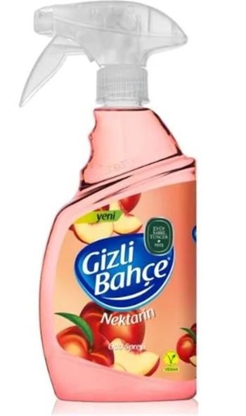 Gizli Bahçe Yeni Nesil Oda Spreyi Nektarin 500ml Pet Şişe