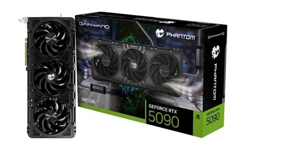 Gainward GeForce RTX5090 PHANTOM 32GB GDDR7 512bit Gaming (Oyuncu) Ekran Kartı