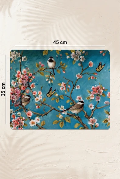 Valerine Life Kahve Makinesi Matı Sıvı Geçirmez Kaymaz Yıkanır Çaycı Çay Espresso Makinesi Pad 35x45cm 27250202 - 3