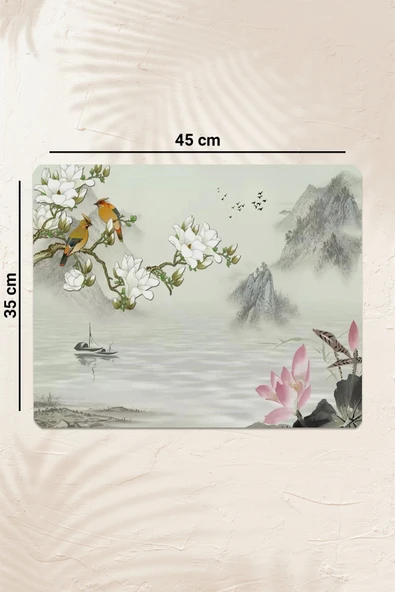 Valerine Life Kahve Makinesi Matı Sıvı Geçirmez Kaymaz Yıkanır Çaycı Çay Espresso Makinesi Pad 35x45cm 27250207 - 3