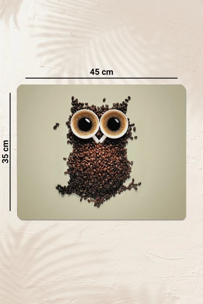 Valerine Life Kahve Makinesi Matı Sıvı Geçirmez Kaymaz Yıkanır Çaycı Çay Espresso Makinesi Pad 35x45cm 27241226 - 3