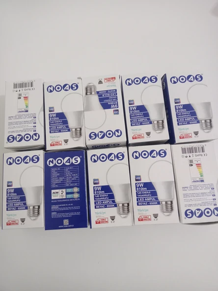 NOAS 9 WATT LED AMPUL