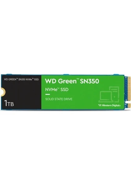 WD GREEN SN350 1TB NVME M.2 3200/2500 SSD WDS100T3G0C