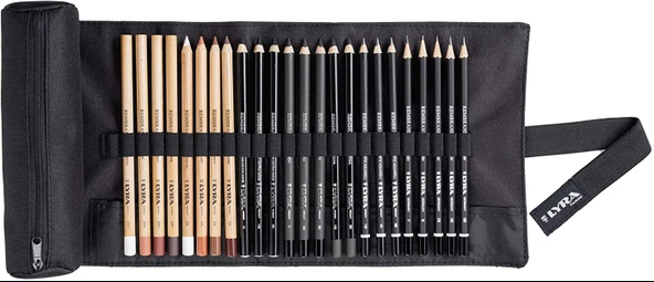 Lyra Rulo Rembrandt 24'lü Sketching / Eskiz Set - Resim 3