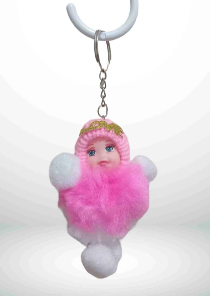 Anahtarlık Bebek Modeli Peluş - Şirin Tasarım