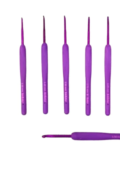 Örgü Tığ Purple  3,5 Numara