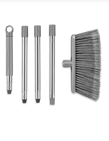 Araba Araç Oto Otomobil Wc Banyo Ev Yıkama Köpükleme Temizleme Fırça Yumuşak Uç Sökülebilir 4 Sap