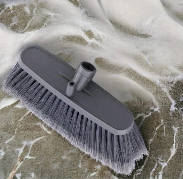 Araba Araç Oto Otomobil Wc Banyo Ev Yıkama Köpükleme Temizleme Fırça Yumuşak Uç Sökülebilir 4 Sap - 2