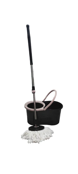 Sillgech 360 Smart Mop Jr. Black Siyah Temizlik Paspas Seti Pembe - 3