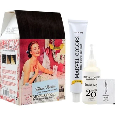 Marvel Saç Boyası Amonyaksız Naturel 5.3 Açık Kestane - 2