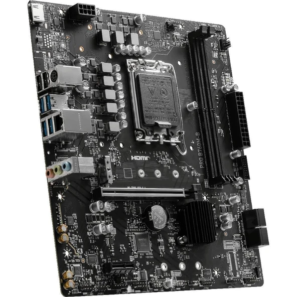 MSI PRO B760M-B DDR4 ANAKART - 4