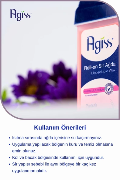 Agiss Roll-On Sir Ağda Hassas Ciltler 100 ml - 6