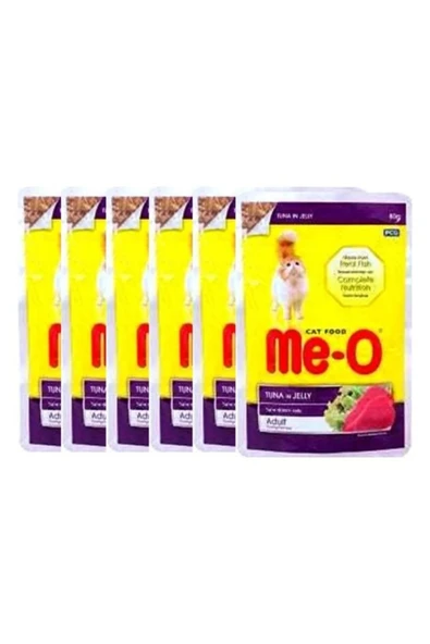 ME-O KARIŞIK 7X80 GR KEDİ YAŞ MAMA
