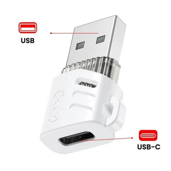 Busstier Type C to USB A OTG Adaptör , Hızlı Veri Aktarımı ve Şarj Desteği - 2