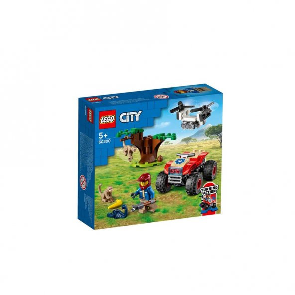 Lego City Stunt Vahşi Hayvan Kurtarma ATV’si Çocuk Oyuncak 60300