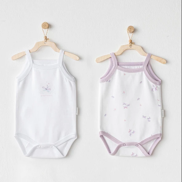 Andywawa AC25579 Magical Butterfly 2'Li Bebek Body White