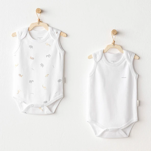 Andywawa AC25806 Little King 2'Li Bebek Body White
