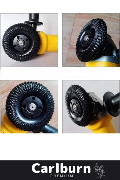 Premium Oyma Şekillendirme Titanyum Kaplama Plastik Kauçuk Oyma Taşlama Makine Uyumlu Ahşap Eğe Disk - 3