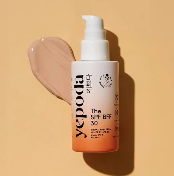 Yepoda The SPF BFF 30 – Renkli Geniş Spektrumlu Mineral Güneş Kremi SPF 30  50 ml - 3