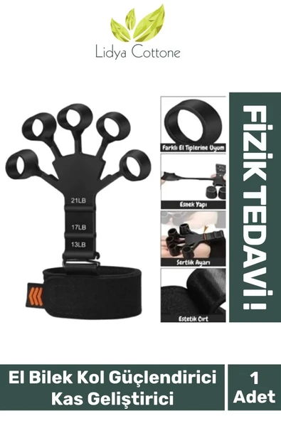 Fizik Tedavi Spor Parmak El Bilek Kol Güçlendirici Kas Geliştirici Kavrama Silikon Örümcek Lastik