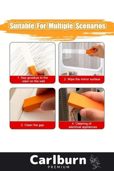 Özel Üretim Kir Pislik Temizleme Musluk Lavabo Su Isıtıcı Tencere Çok Amaçlı Parlatma Silgisi - 4