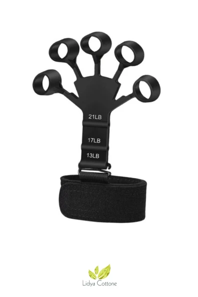 Fizik Tedavi Spor Parmak El Bilek Kol Güçlendirici Kas Geliştirici Kavrama Silikon Örümcek Lastik - 5