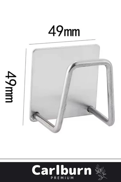 Özel Üretim Paslanmaz Çelik Suya Dayanıklı 30 Kg Ağırlık Kendinden Yapışkanlı Çelik Drenaj Askısı - 2