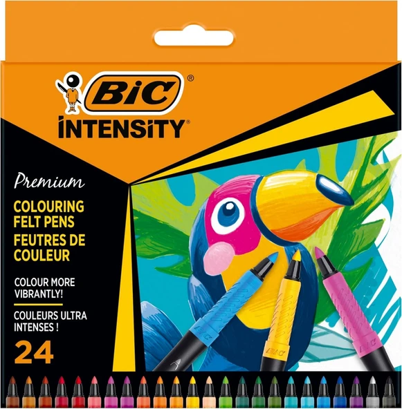 Bic İntensity Premium 24'lü Keçeli Boya Kalemi / 977892 ürün görseli