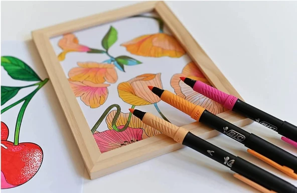 Bic İntensity Premium 12'li Keçeli Boya Kalemi / 977891 - Resim 2