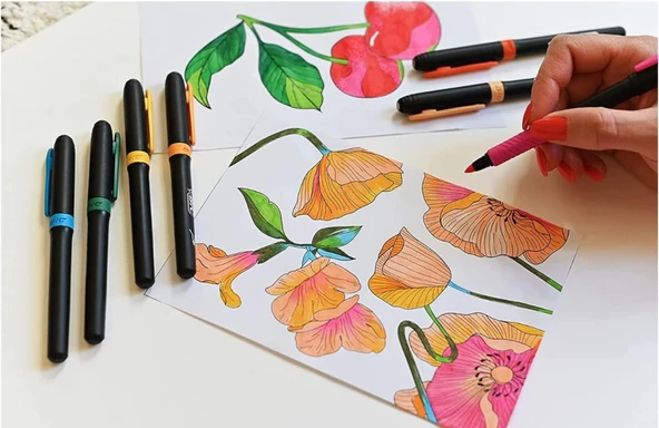 Bic İntensity Premium 24'lü Keçeli Boya Kalemi / 977892 - Resim 3