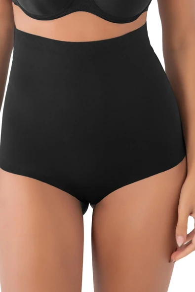 Özel Üretim Sıkılaştırıcı Kaymaz Vücut Şekillendirici İnceltici Etkili İz Göstermeyen Yüksek Bel Slip Korse - Resim 3