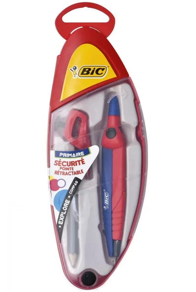 Bic 3 Parça Başlangıç Pergel Seti / - Resim 2