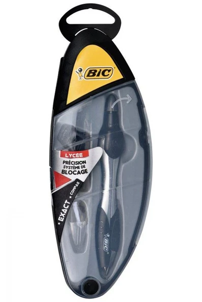 Bic 3 Parça Lise Pergel Seti / - Resim 2