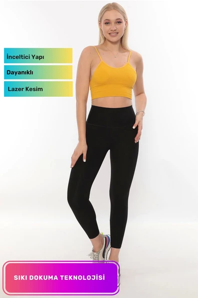 Yeni Seri Toparlayıcı Vücut Şekillendirici Kaymaz Bel Kısmı Çift Kat Yüksek Bel Lazer Kesim Kadın Spor Tayt